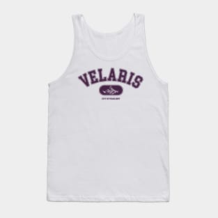 ACOTAR Velaris College Sweatshirt Logo Purple Tank Top